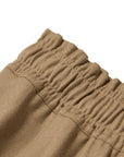 YAYING Wool Cashmere Drawstring A-Line Skirt