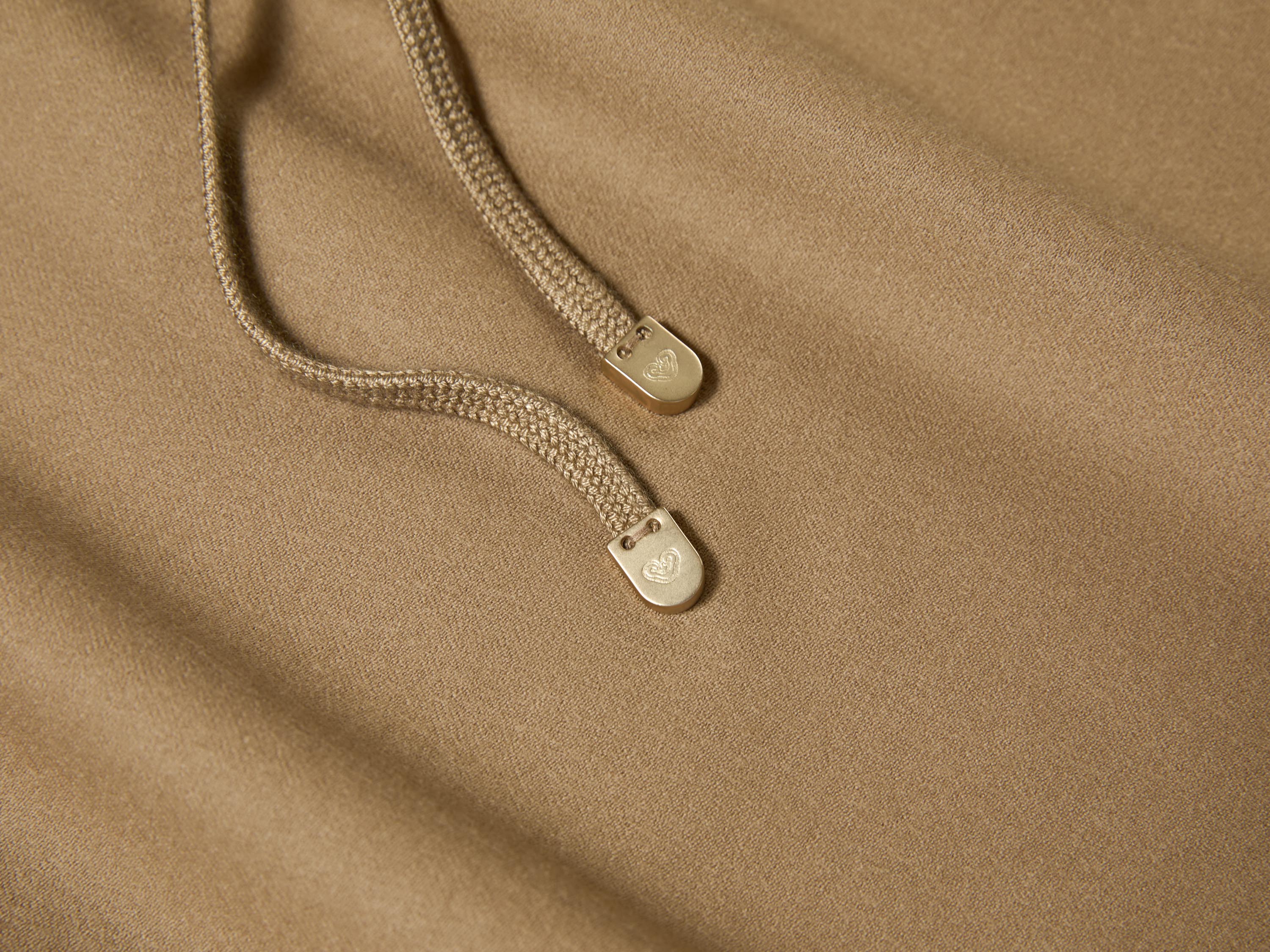 YAYING Wool Cashmere Drawstring A-Line Skirt
