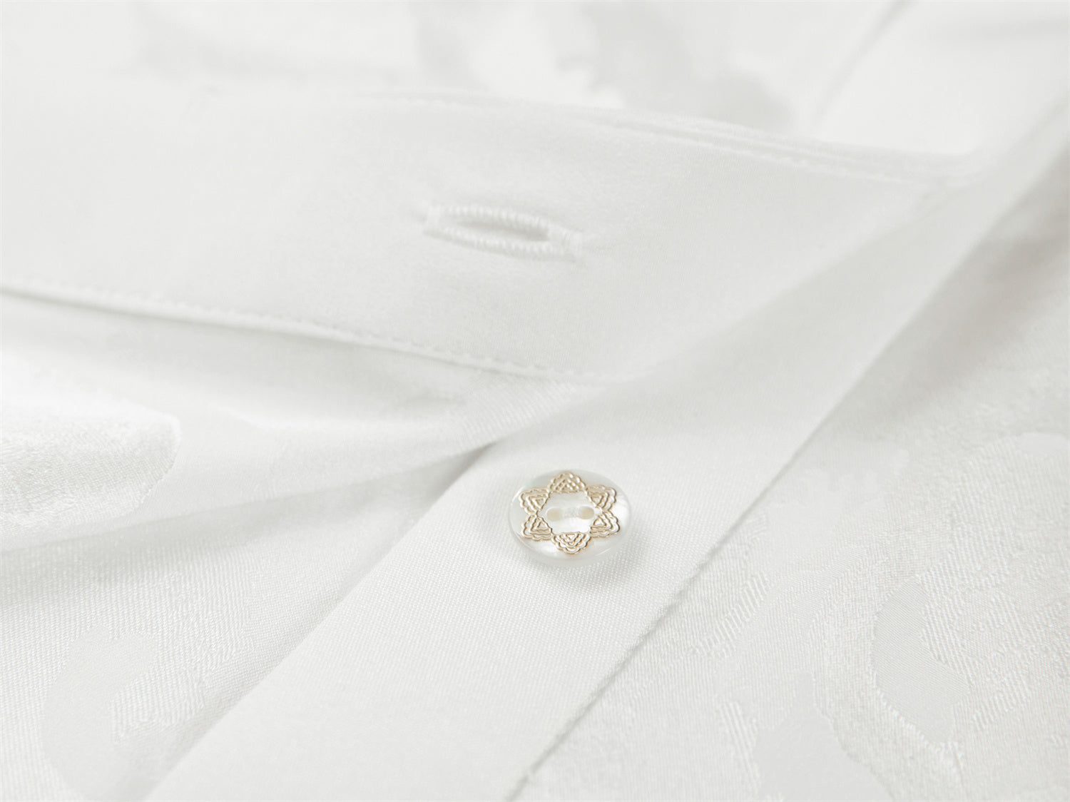 YAYING New Chinese Mulberry Silk Shirt