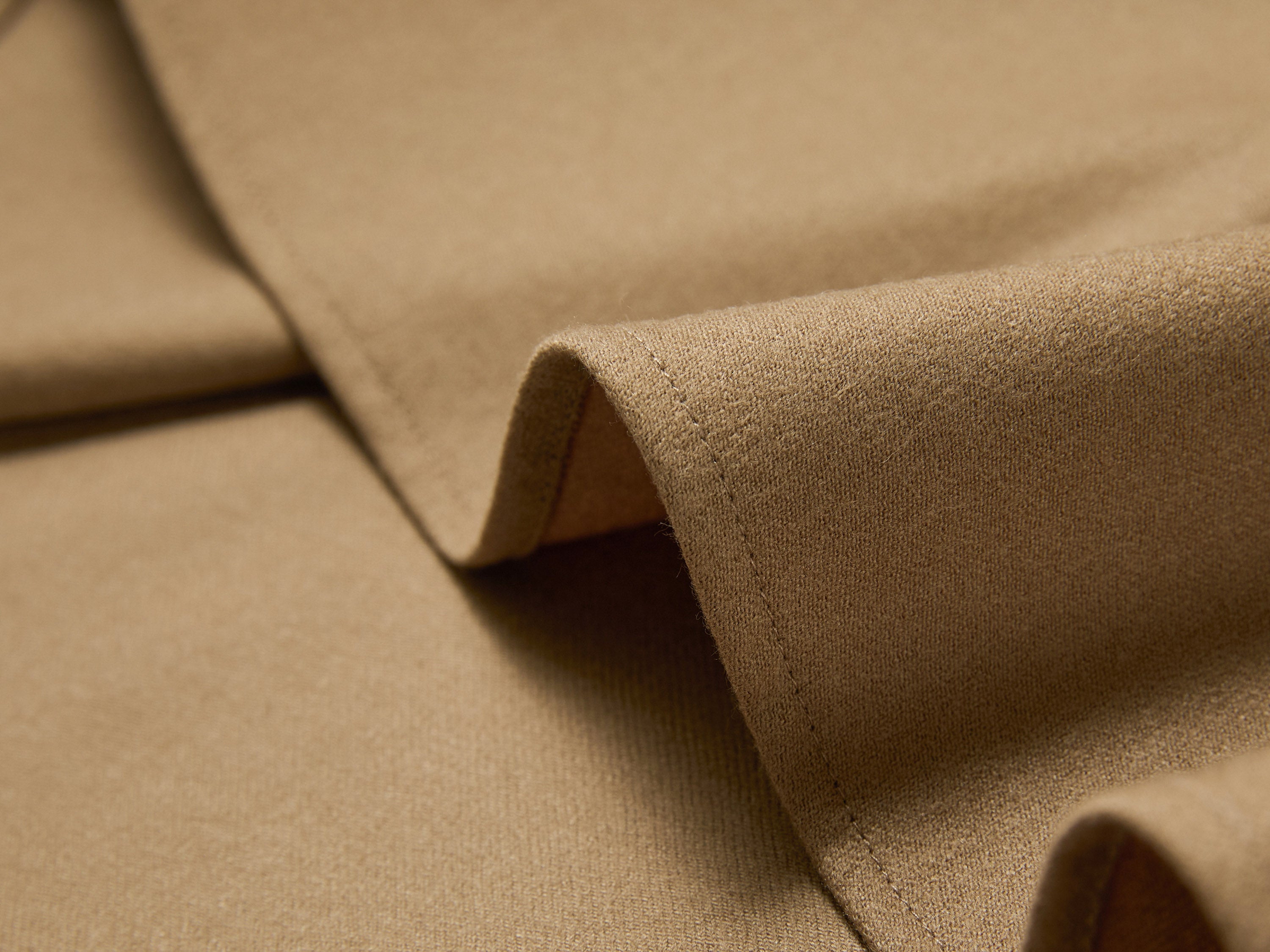YAYING Wool Cashmere Drawstring A-Line Skirt