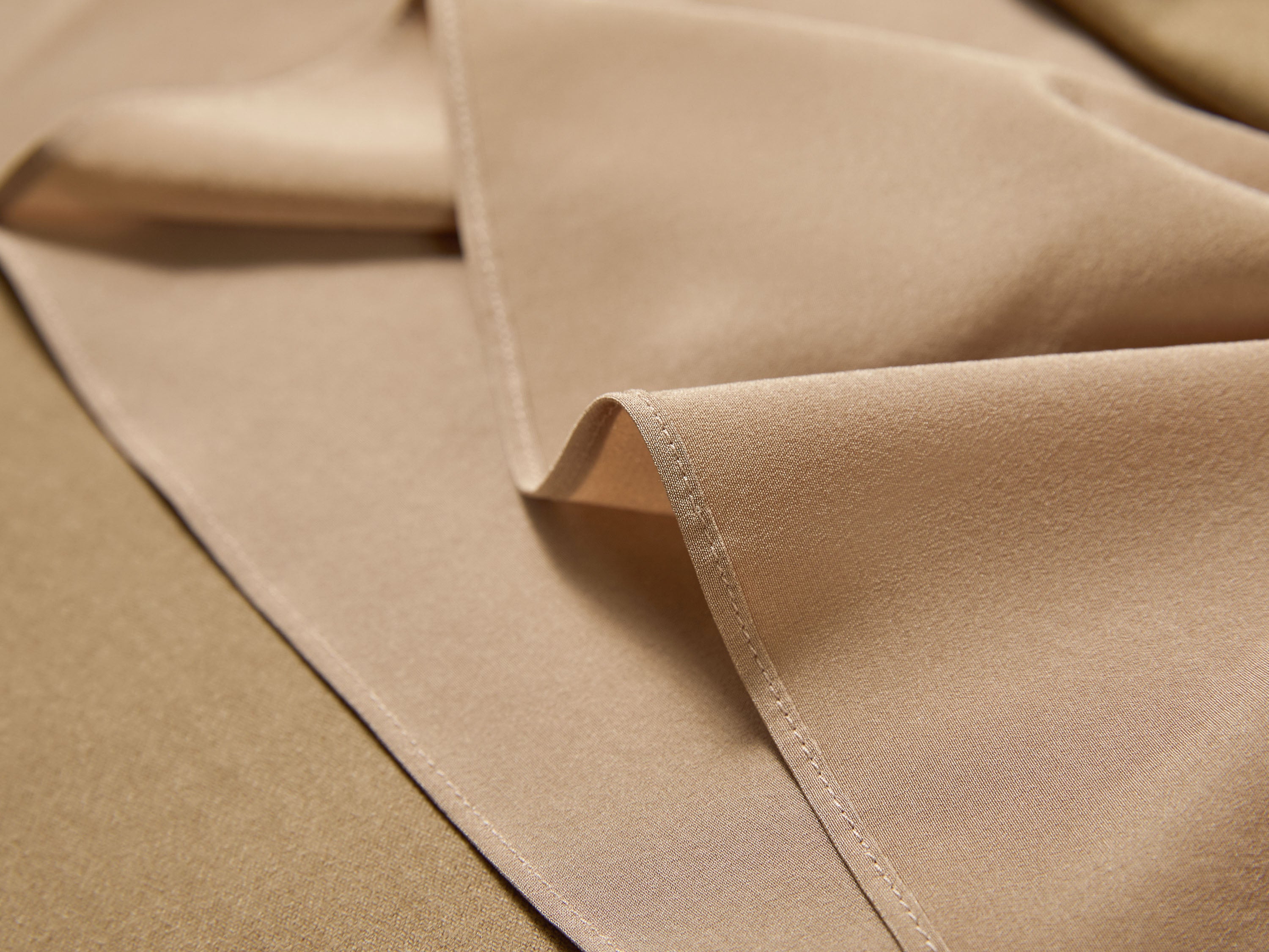 YAYING Wool Cashmere Drawstring A-Line Skirt