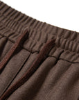 YAYING Wool Relaxed Elastic-Waist Straight-Leg Pants