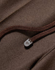 YAYING Wool Relaxed Elastic-Waist Straight-Leg Pants