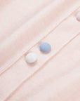 YAYING Wool Cashmere Color Button Cardigan