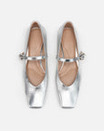 EP YAYING Silver Vintage Ruyi Cloud Heels