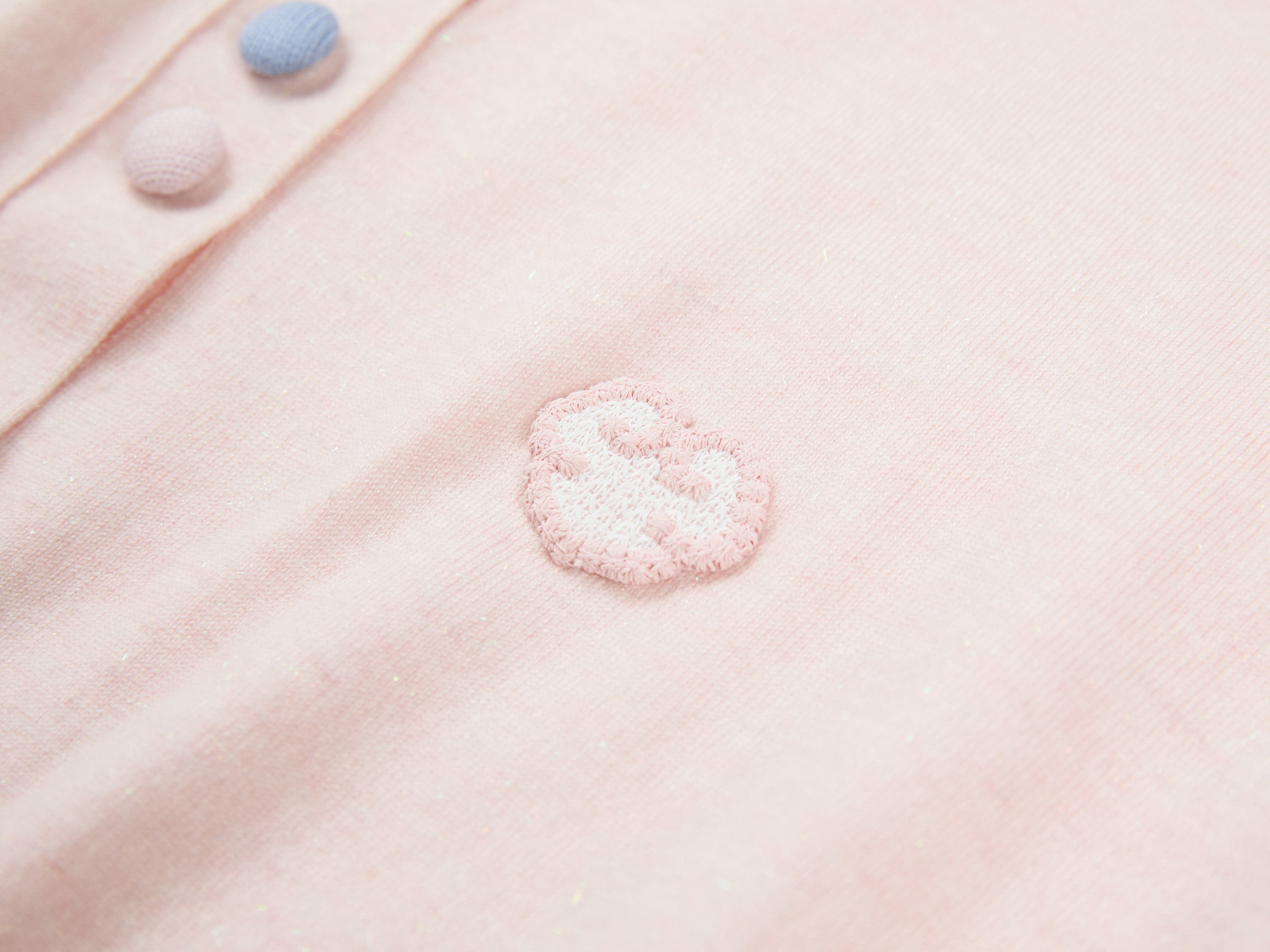 YAYING Wool Cashmere Color Button Cardigan