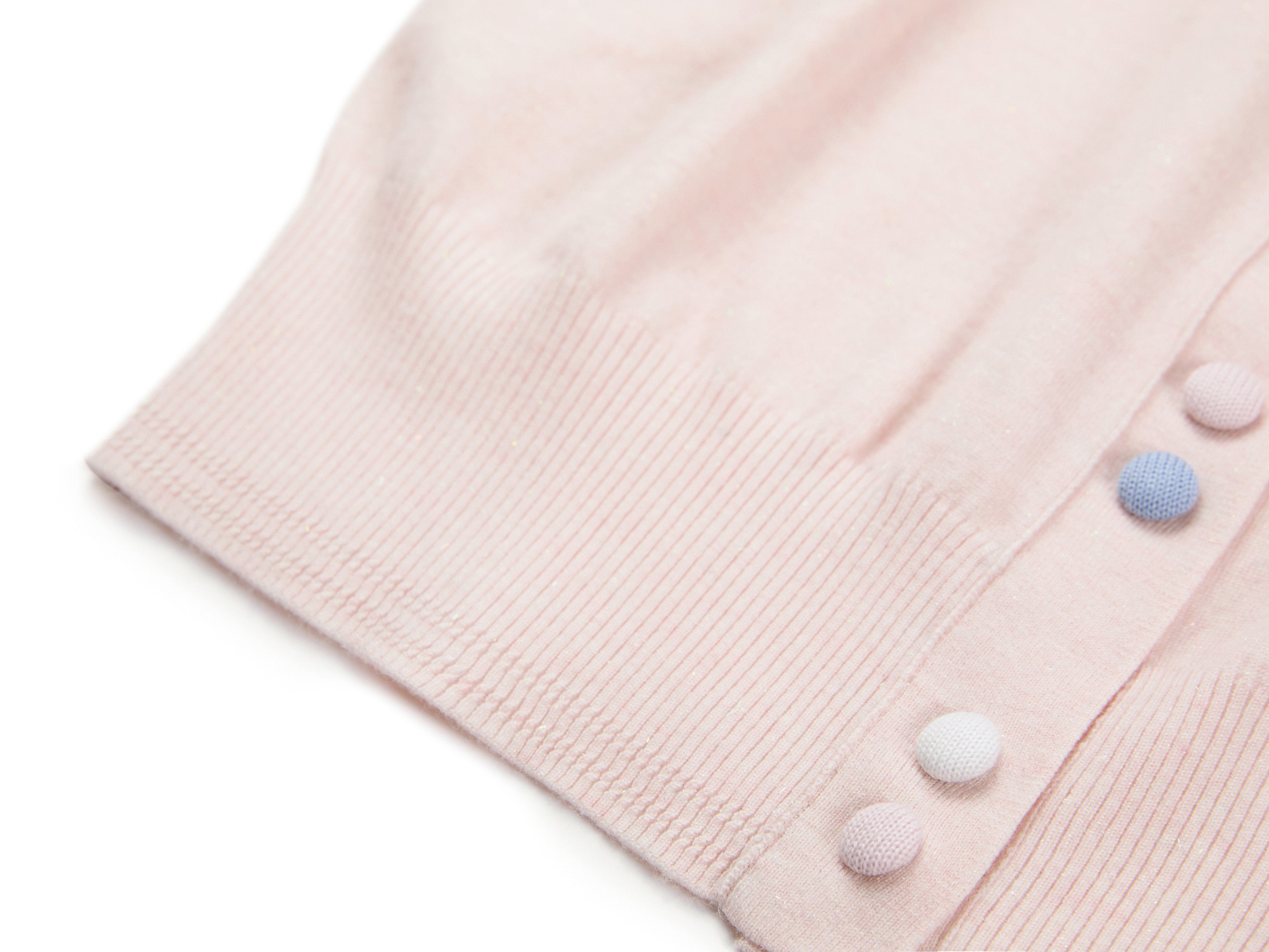 YAYING Wool Cashmere Color Button Cardigan