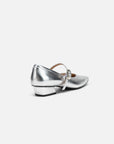 EP YAYING Silver Vintage Ruyi Cloud Heels