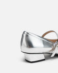 EP YAYING Silver Vintage Ruyi Cloud Heels