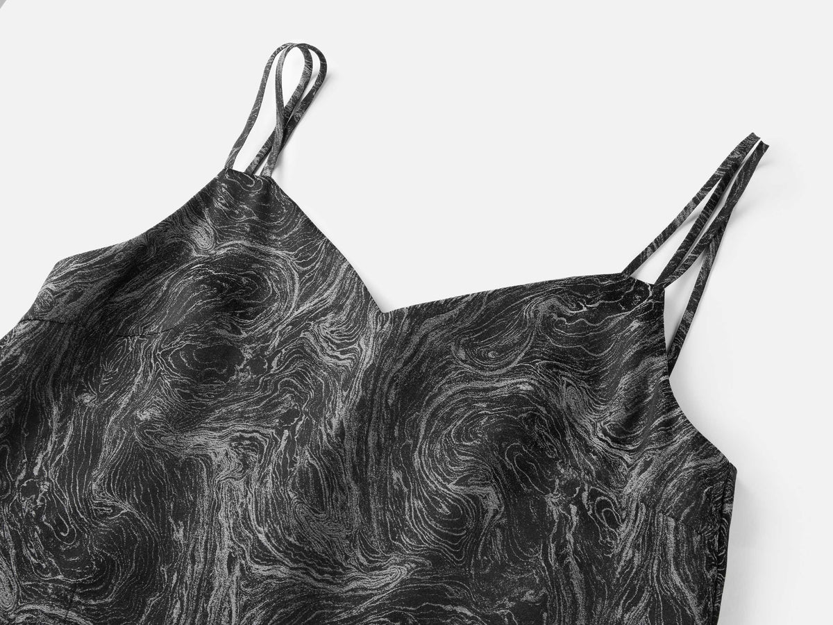EP YAYING Stretch Silk Sophisticated V-Neck Camisole