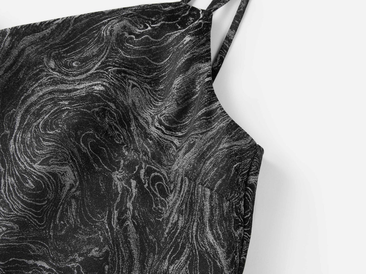 EP YAYING Stretch Silk Sophisticated V-Neck Camisole