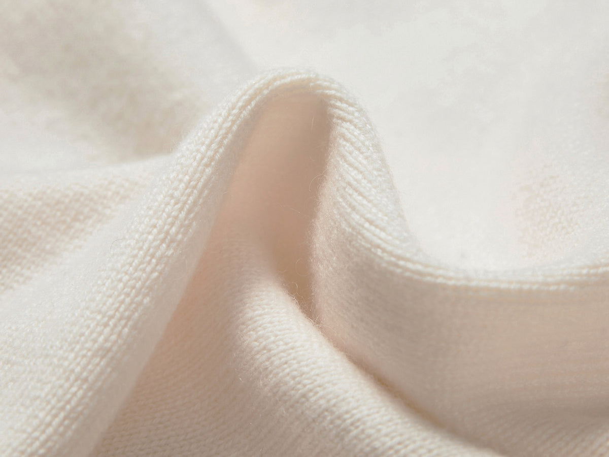 YAYING Embroidered Wool-Cashmere Round-Neck Knit Cardigan