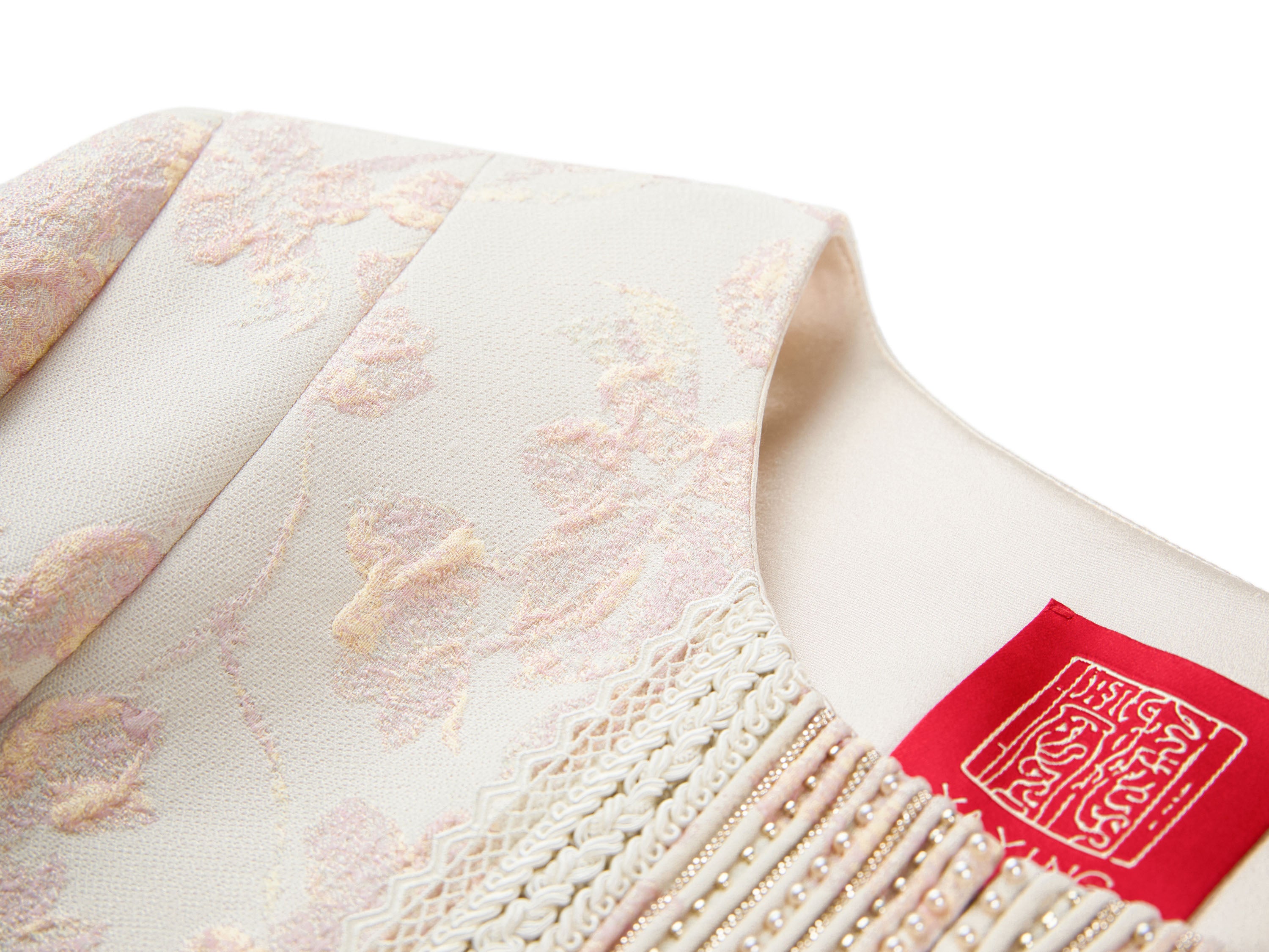 YAYING Silk Peony Jacquard Relaxed Outwear