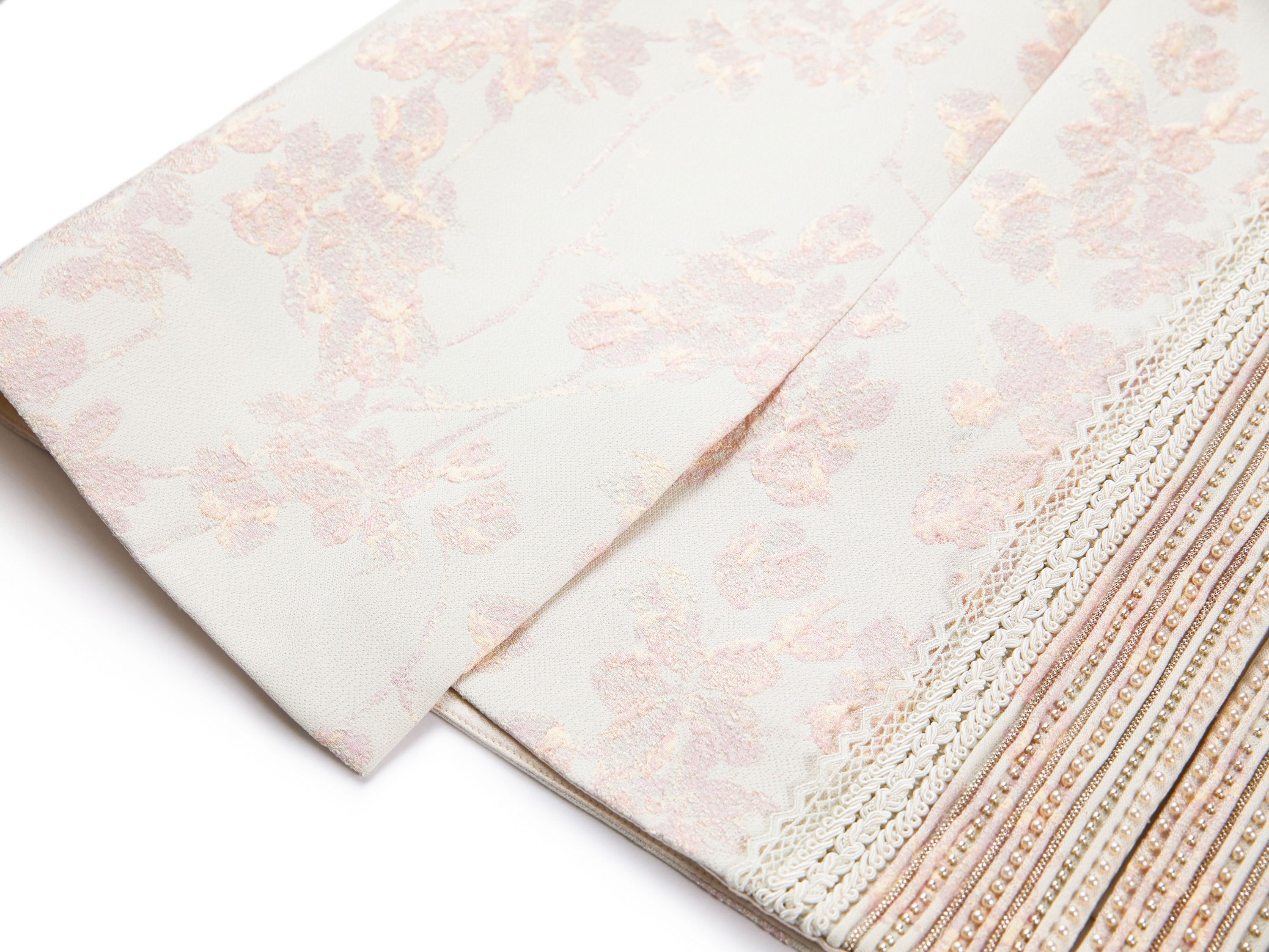 YAYING Silk Peony Jacquard Relaxed Outwear