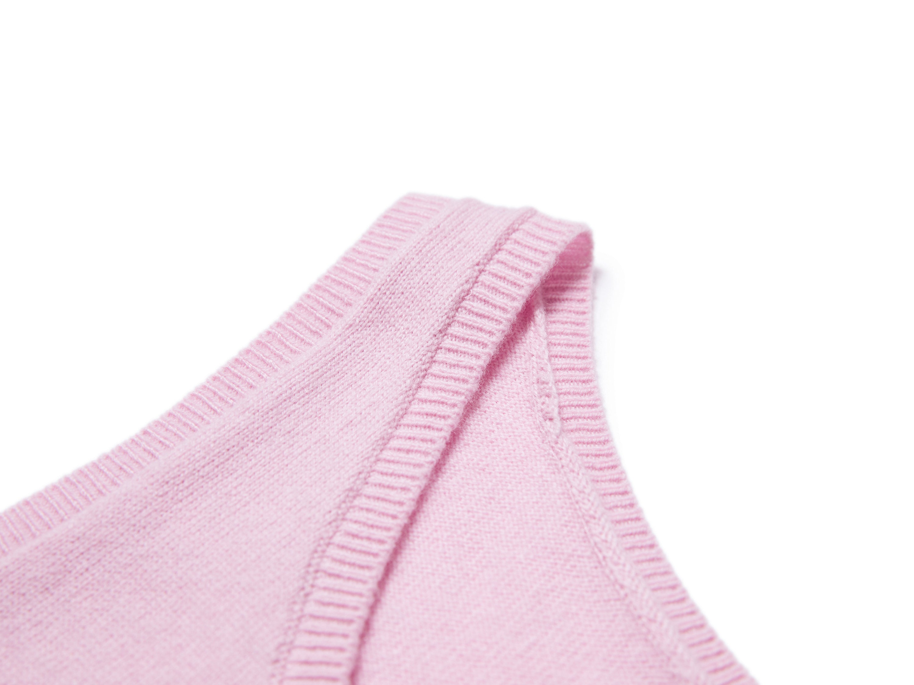 YAYING Classic H-Silhouette Cashmere Knit Vest
