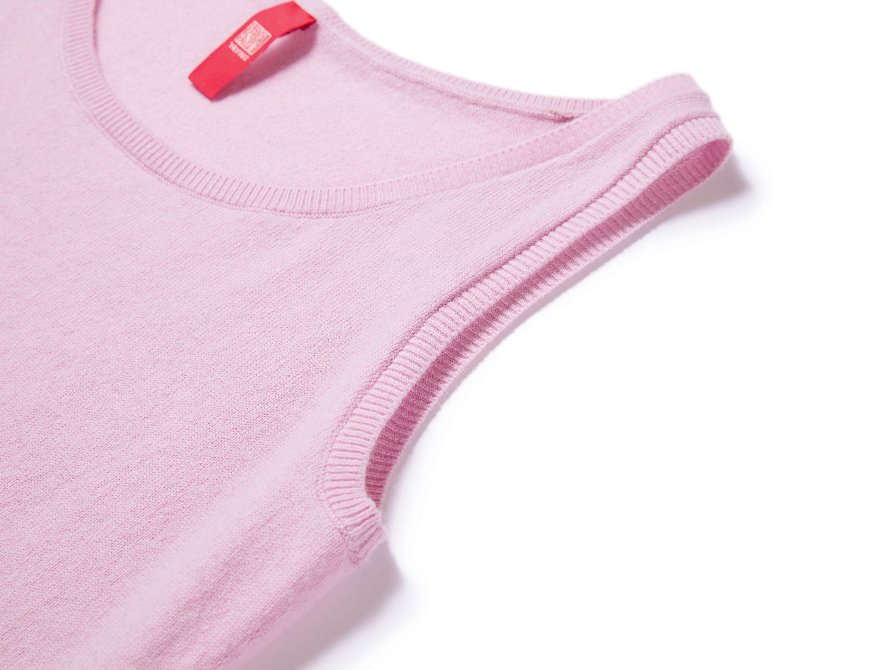 YAYING Classic H-Silhouette Cashmere Knit Vest
