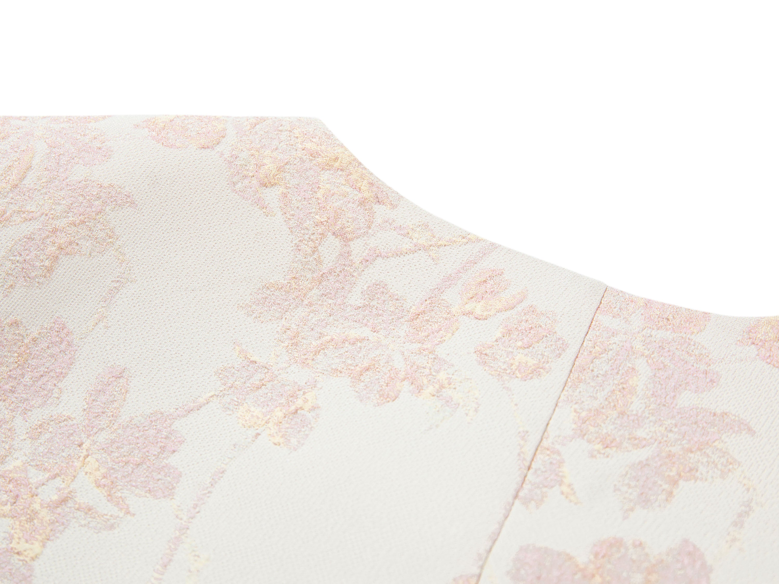 YAYING Silk Peony Jacquard Relaxed Outwear