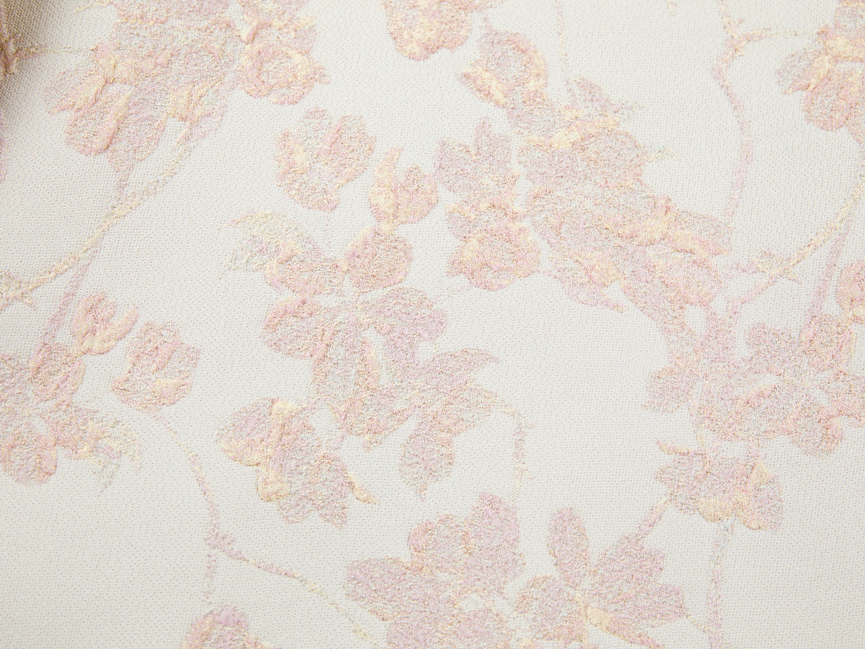 YAYING Silk Peony Jacquard Relaxed Outwear