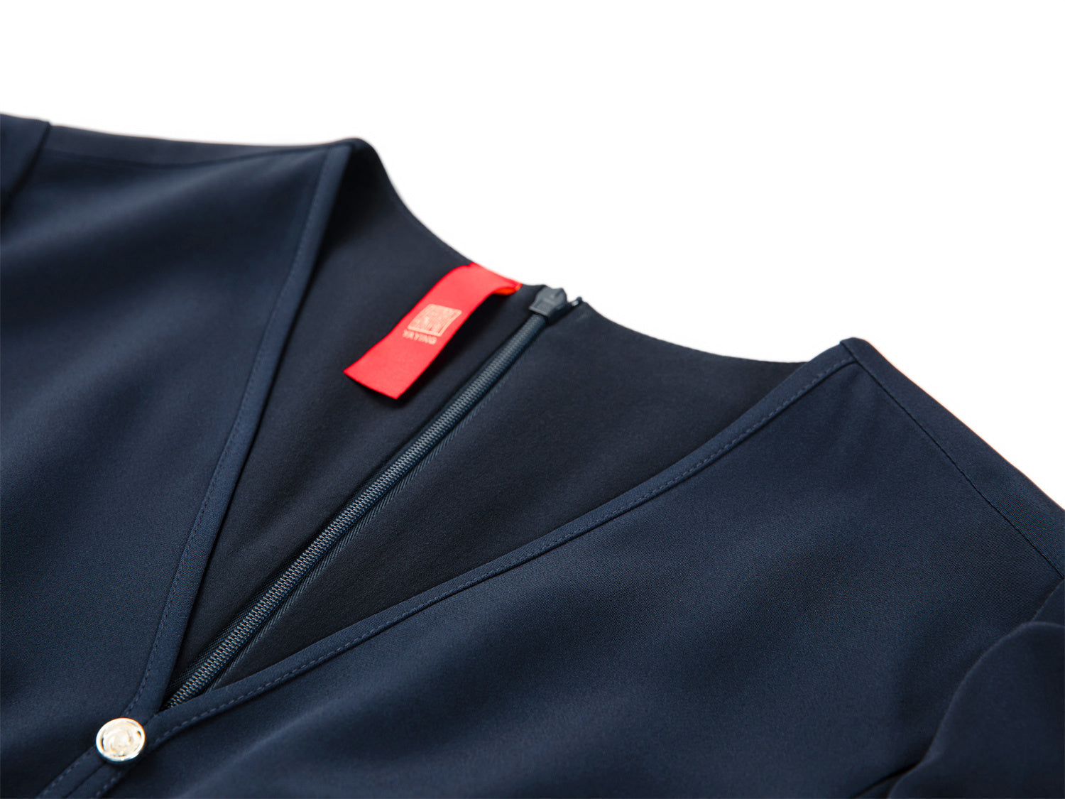 YAYING Silk V-Neck Dress