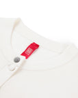 YAYING Wool Cashmere Color Button White Cardigan