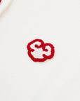 YAYING Wool Cashmere Color Button White Cardigan