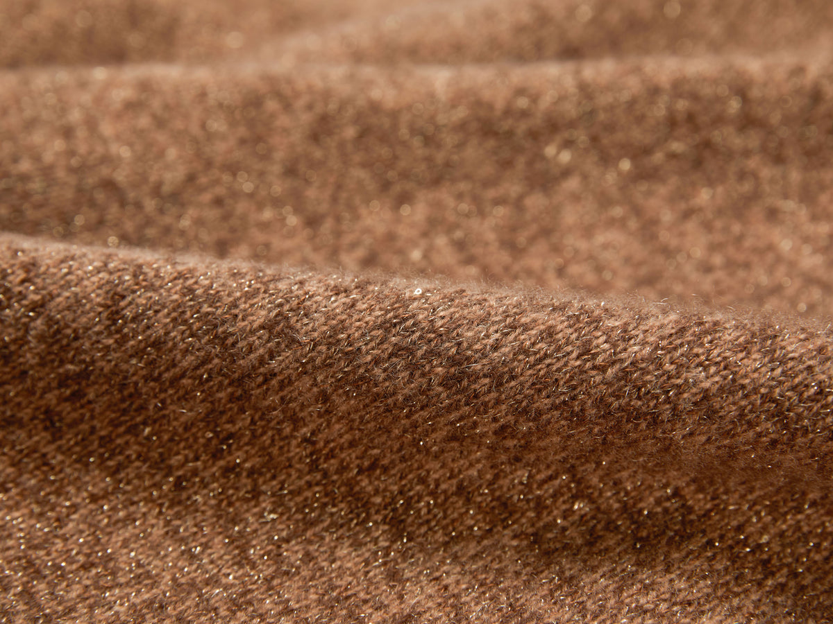 YAYING Golden Cashmere Sweater Cardigan