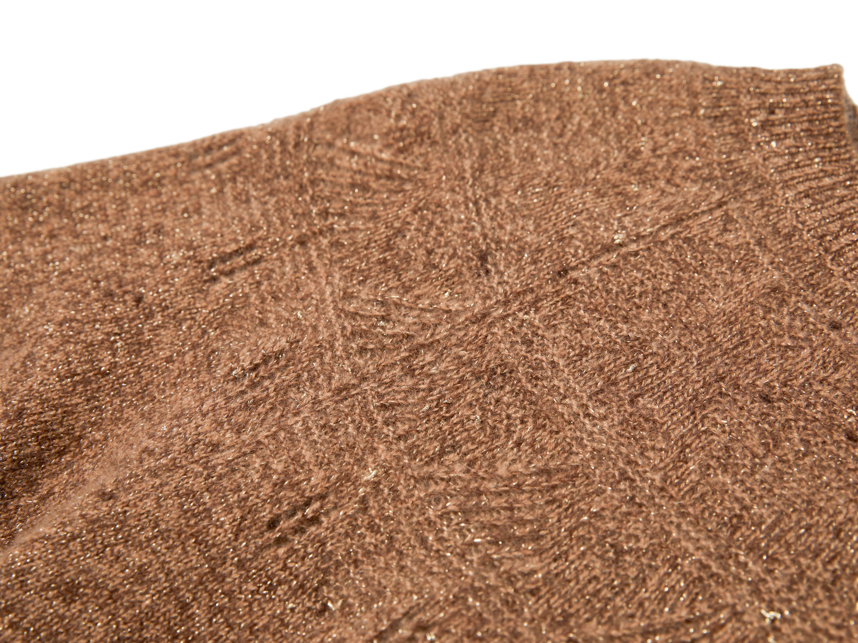 YAYING Cashmere Short-Sleeve Knit Top