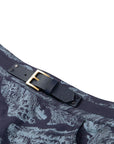 YAYING Blue Pattern Skirt