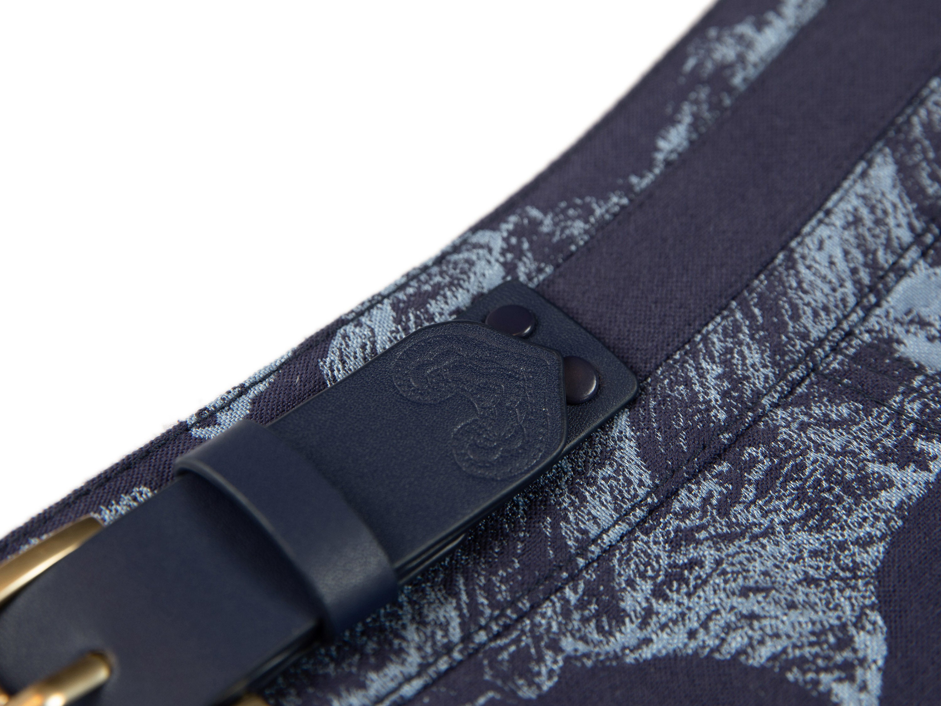 YAYING Blue Pattern Skirt