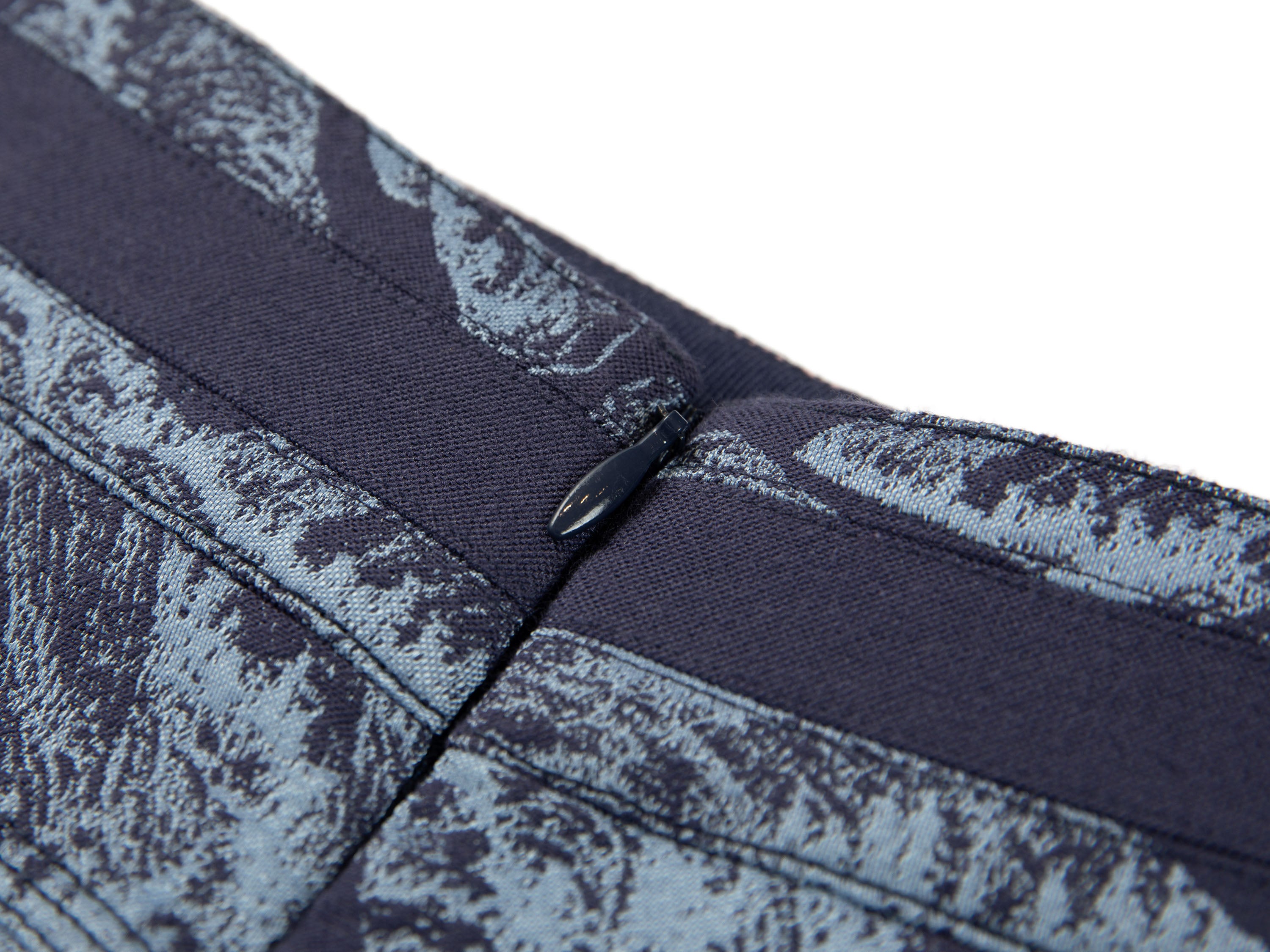 YAYING Blue Pattern Skirt