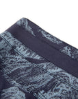 YAYING Blue Pattern Skirt