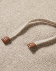 EP YAYING 100% Cashmere Relaxed Wide-Leg Knit Pants