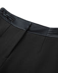 YAYING Knit Straight-Leg Elastic Waist Pants