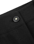 YAYING Knit Relaxed Button Detail Pants