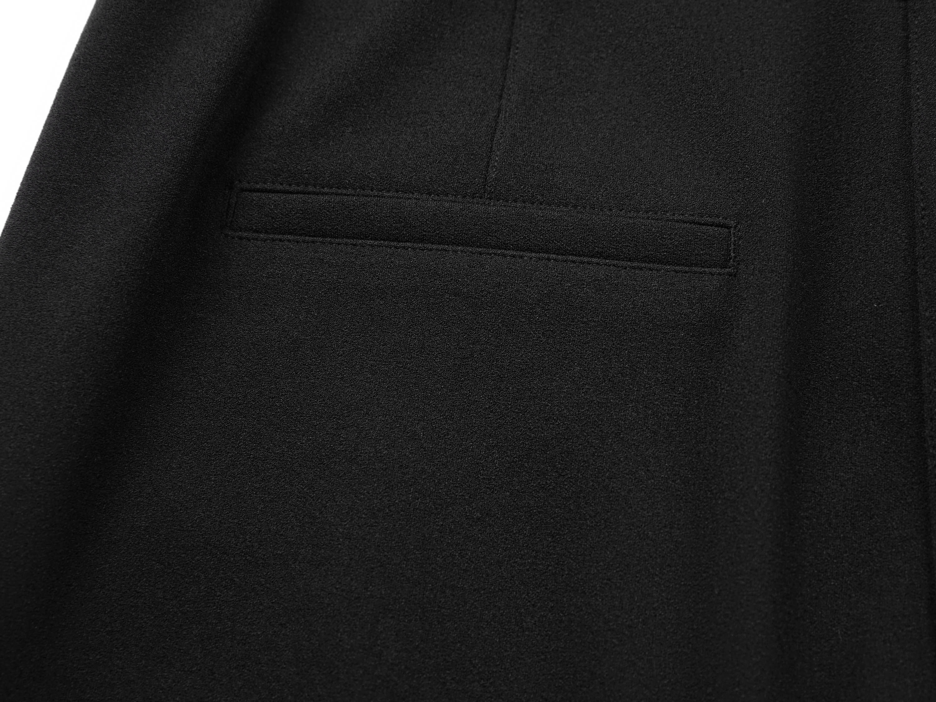 YAYING Knit Relaxed Button Detail Pants