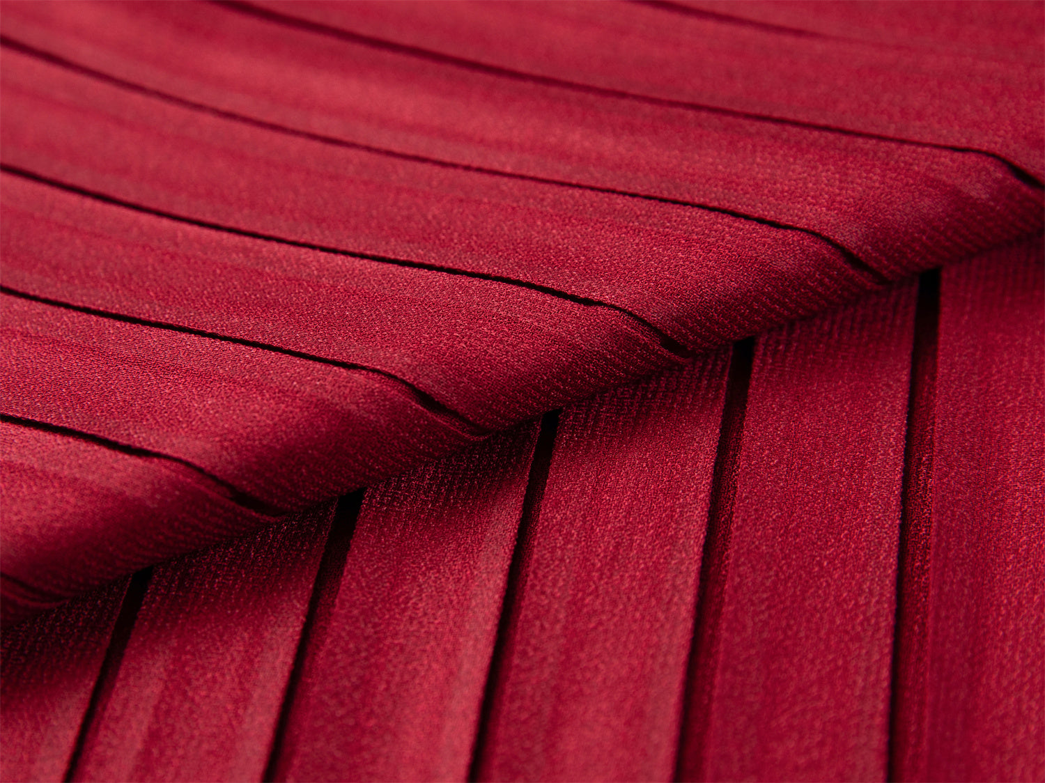 YAYING Pleated Waist-Cinched Dress