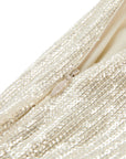 YAYING Handcrafted Sequin Embroidered Straight Skirt