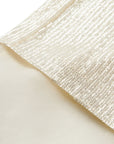 YAYING Handcrafted Sequin Embroidered Straight Skirt