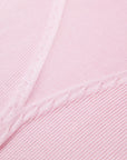 YAYING Mock-Neck Cable-Knit Cashmere-Silk Top