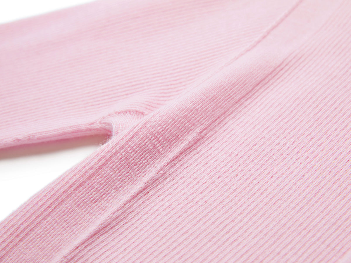 YAYING Mock-Neck Cable-Knit Cashmere-Silk Top