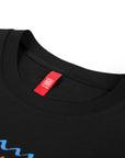 YAYING Silk-Cotton Printed Crew-Neck Short Sleeve T-Shirt