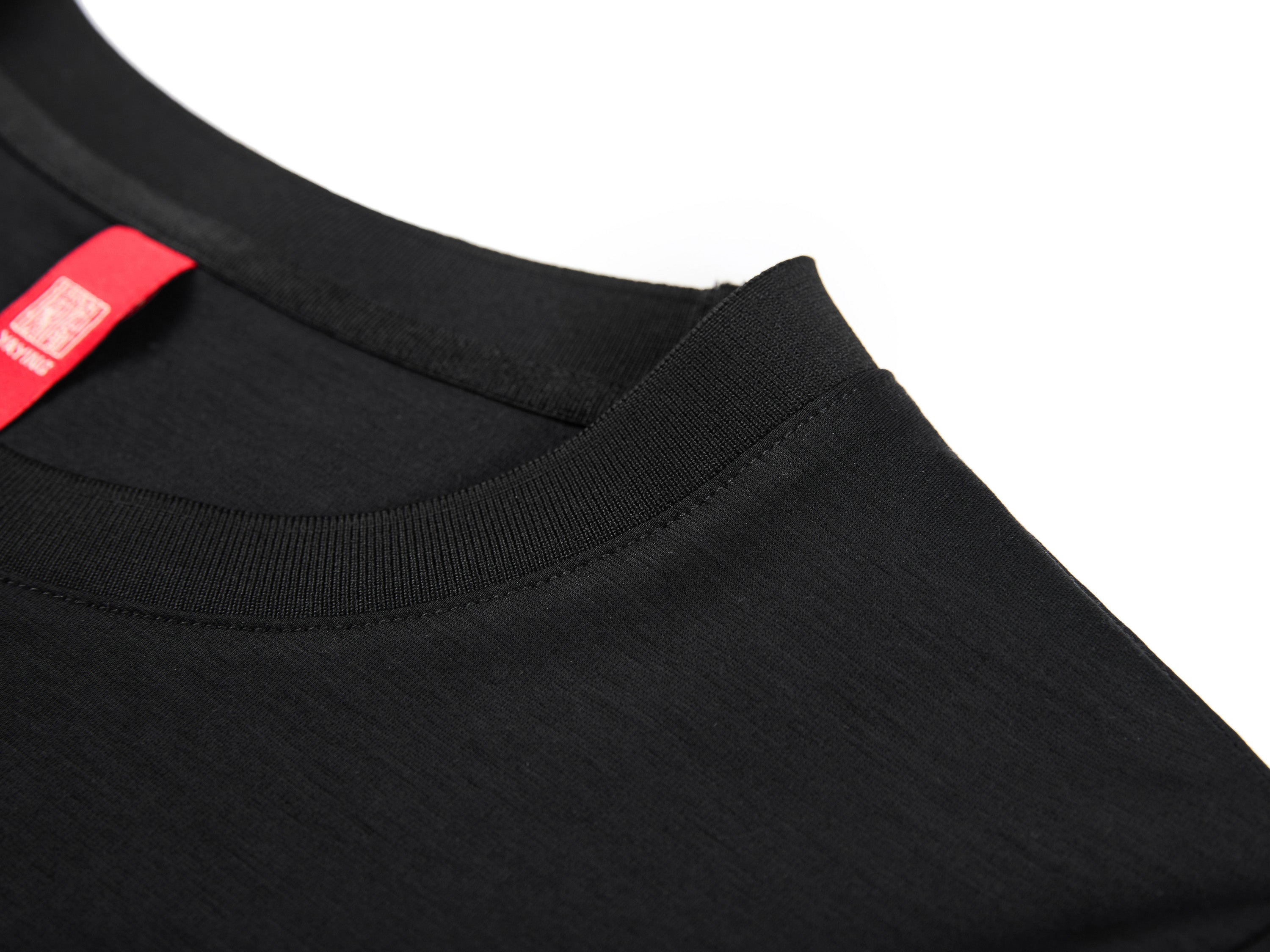 YAYING Silk-Cotton Printed Crew-Neck Short Sleeve T-Shirt