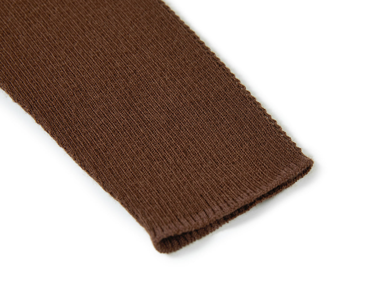 YAYING Mock-Neck Cable-Knit Cashmere-Silk Top