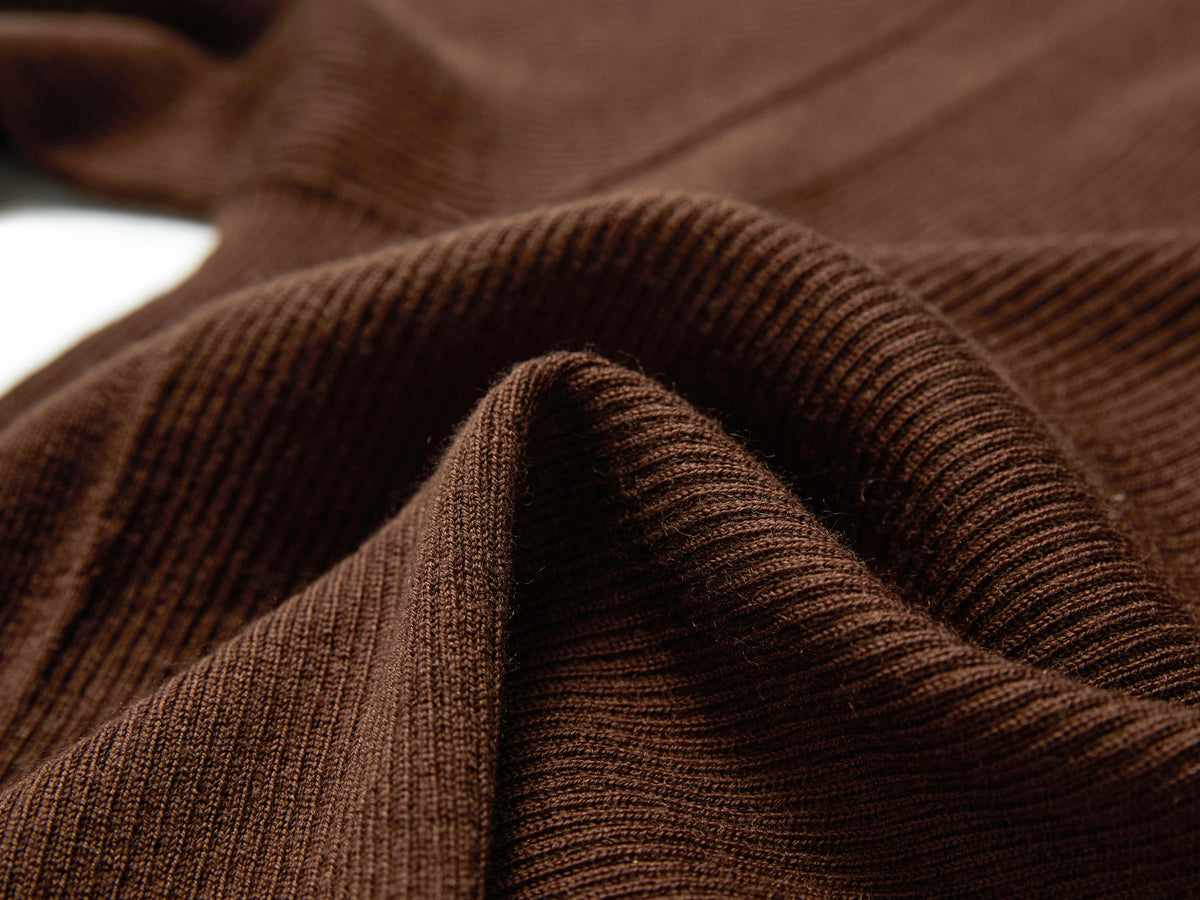 YAYING Mock-Neck Cable-Knit Cashmere-Silk Top