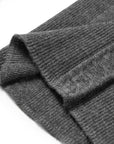 YAYING Mock-Neck Cable-Knit Cashmere-Silk Top