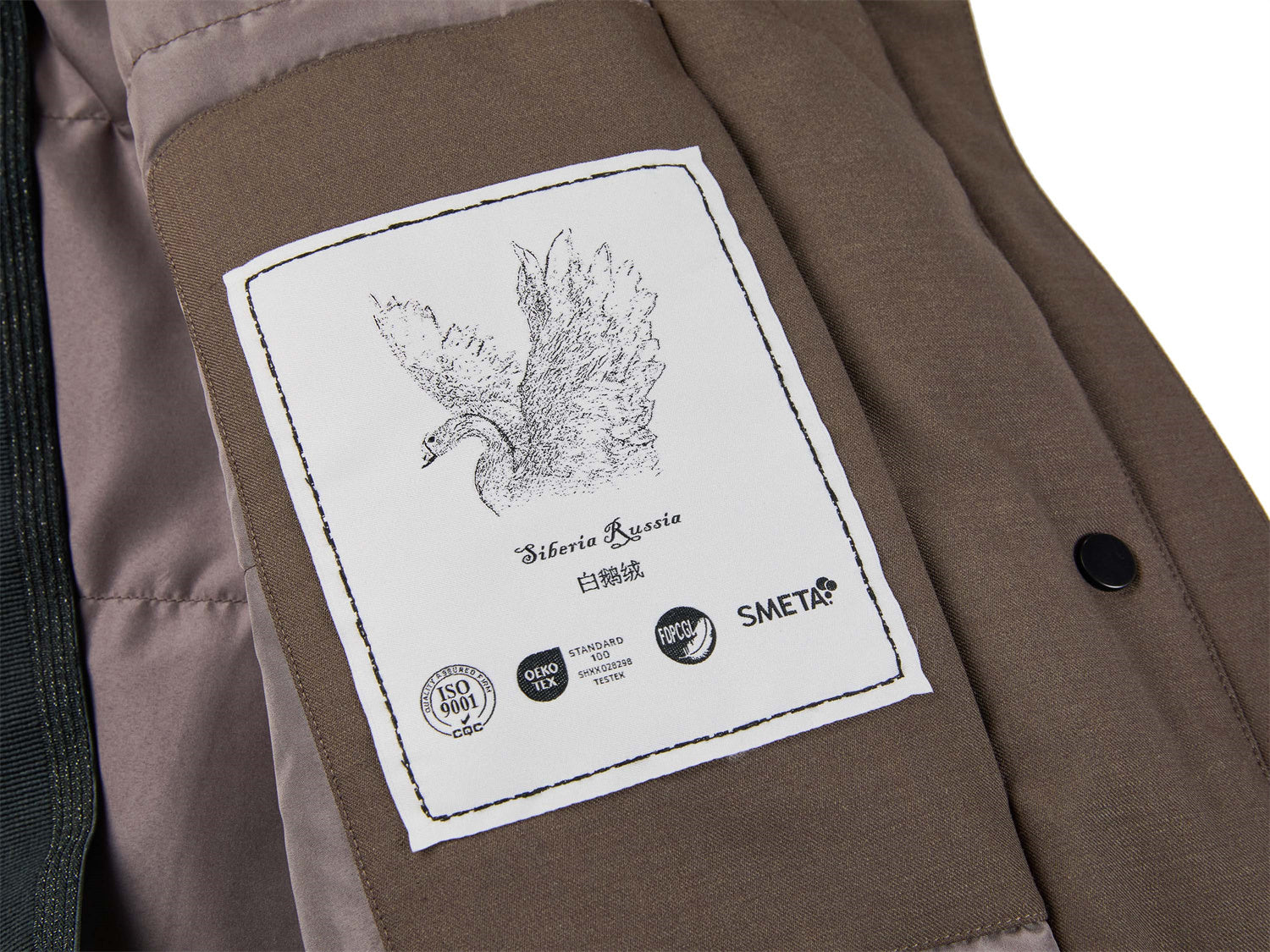 YAYING White Goose Down Jacket EPKIWY901AK