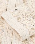 YAYING Water-Soluble Lace Hand-Knit Short Jacket