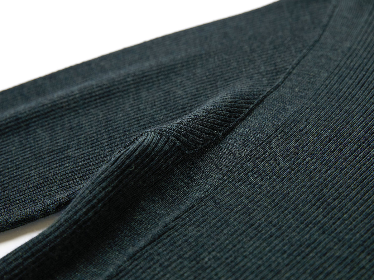 YAYING Mock-Neck Cable-Knit Cashmere-Silk Top