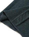 YAYING Mock-Neck Cable-Knit Cashmere-Silk Top
