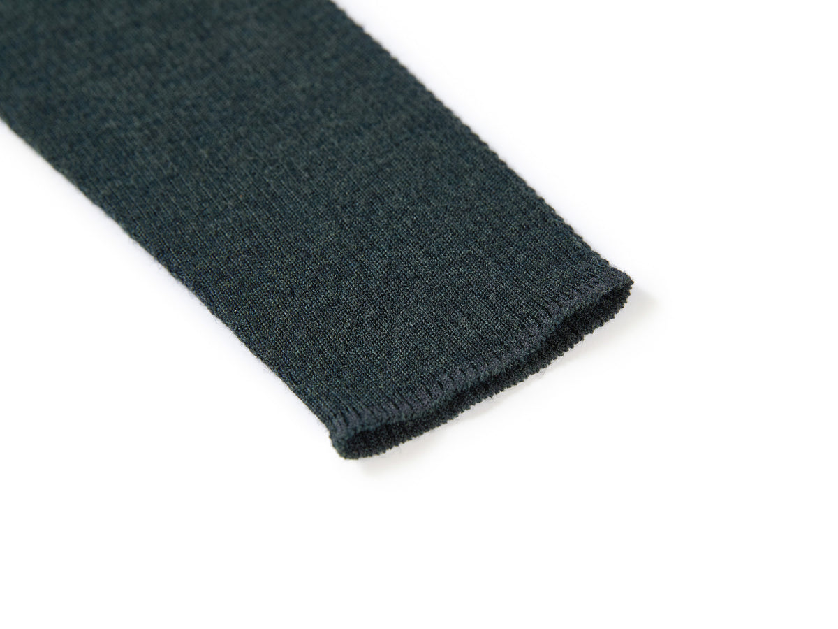 YAYING Mock-Neck Cable-Knit Cashmere-Silk Top